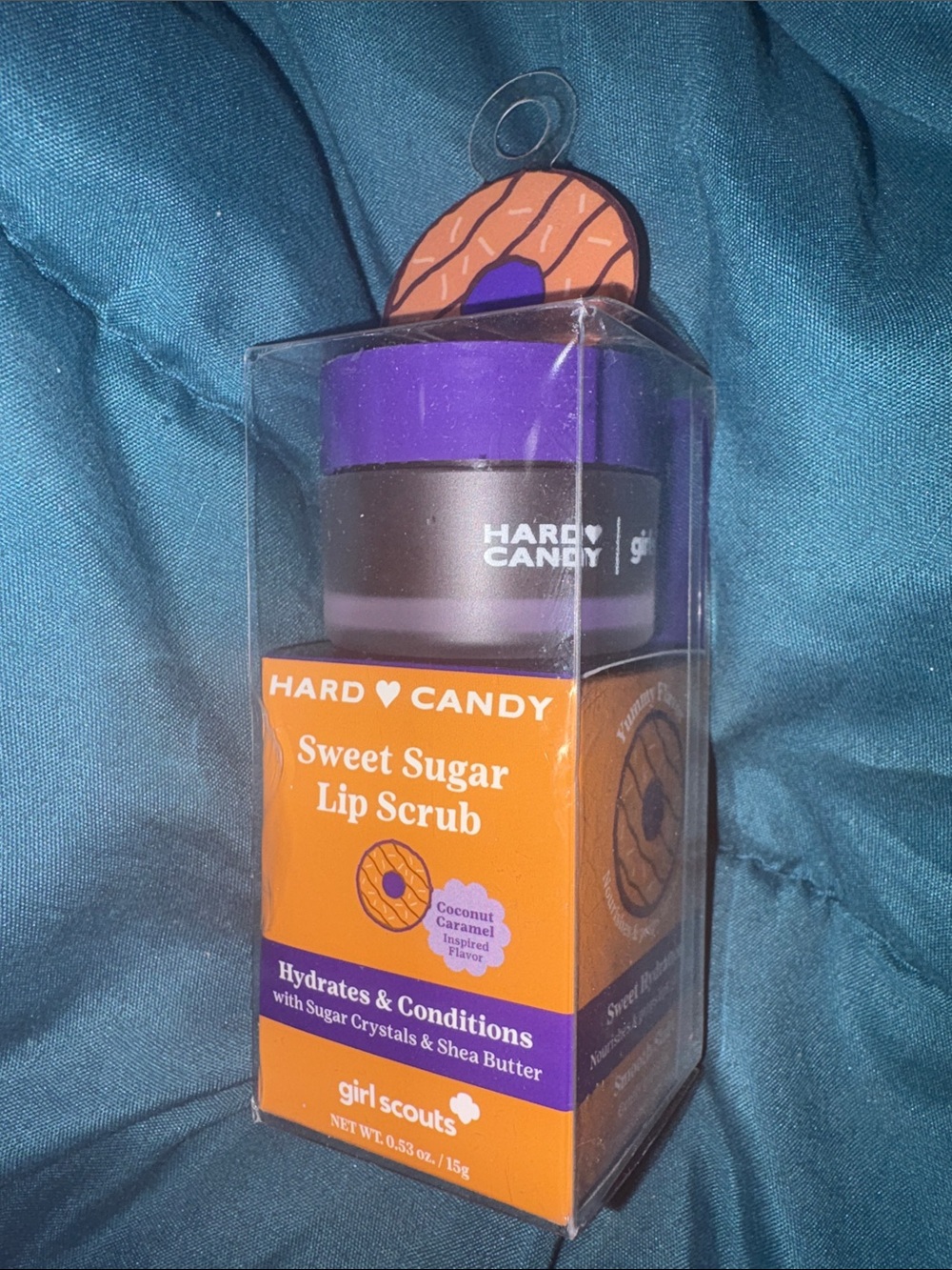 Hard Candy Sweet Sugar Lip Scrub - coconut Caramel Girl Scouts